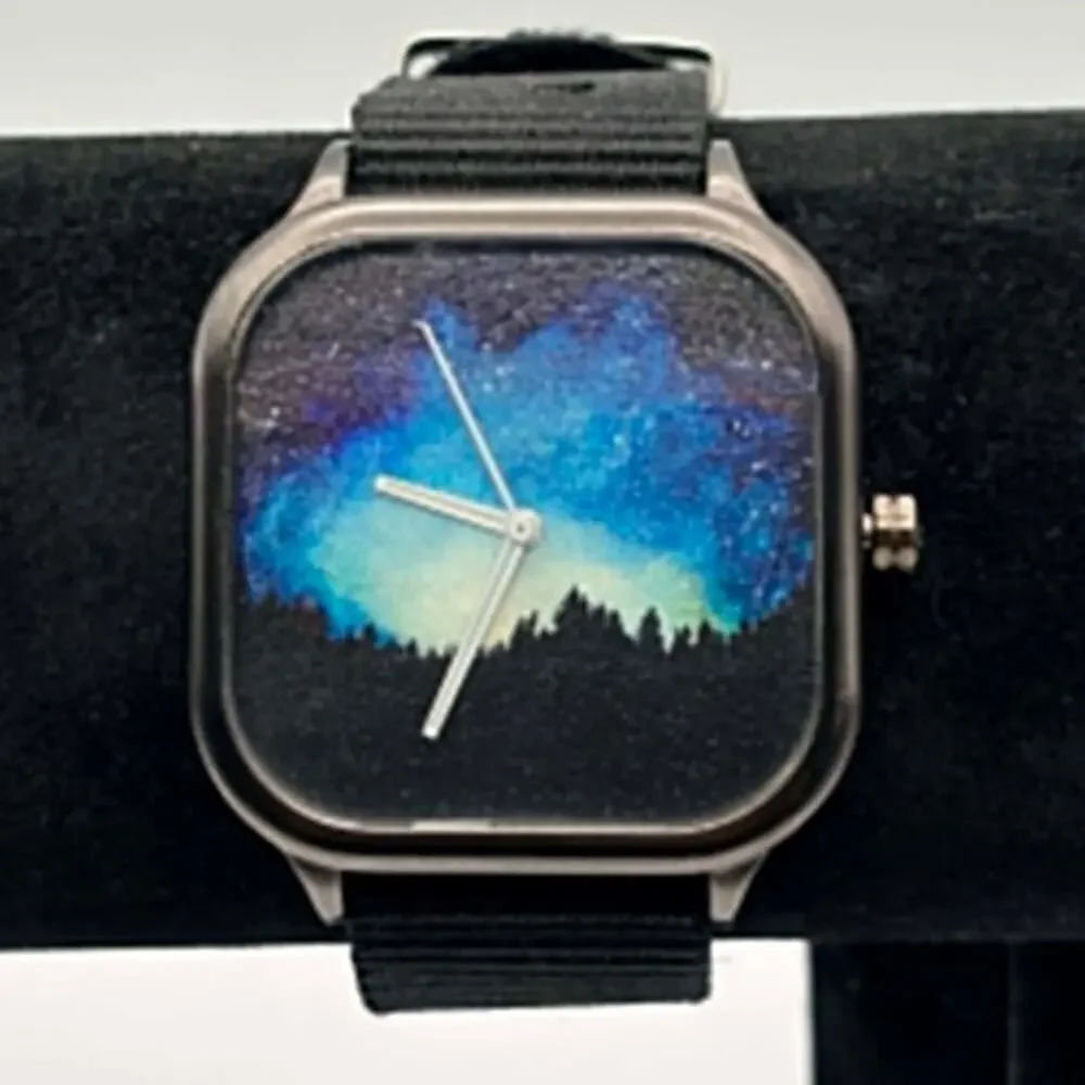 Black Galaxy Men's Watch